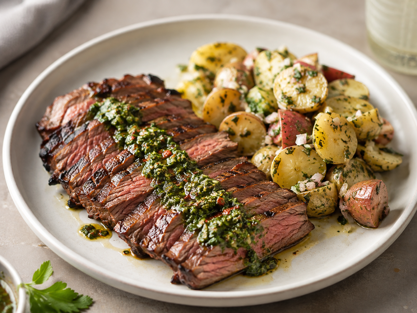 Chimichurri Skirt Steak