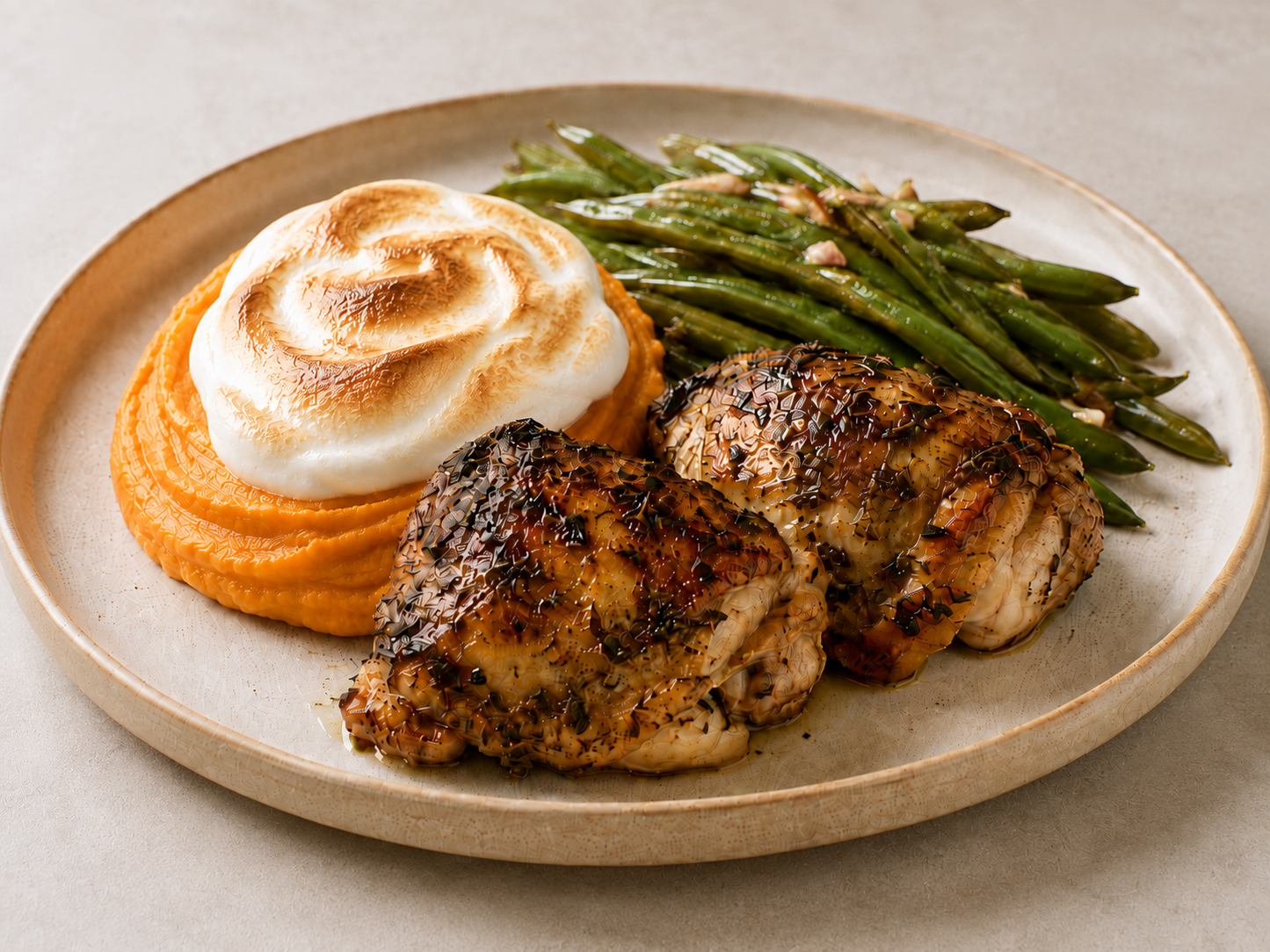 Roasted Chicken Thighs