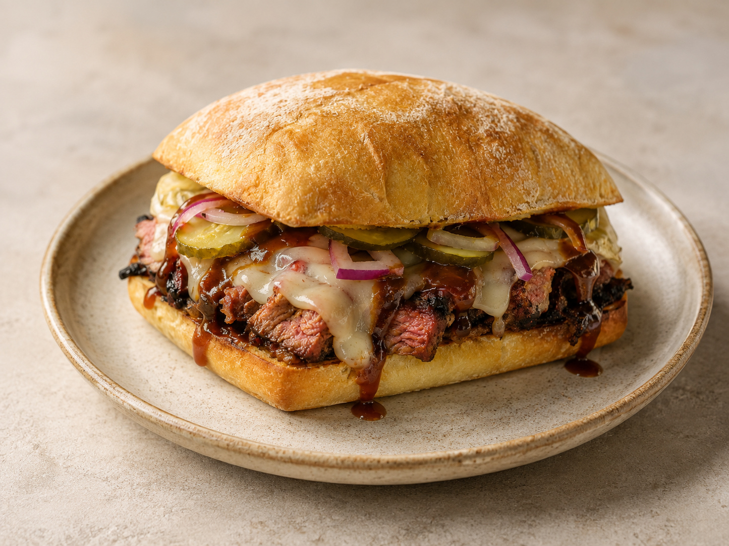 Smoked Brisket Sandwich