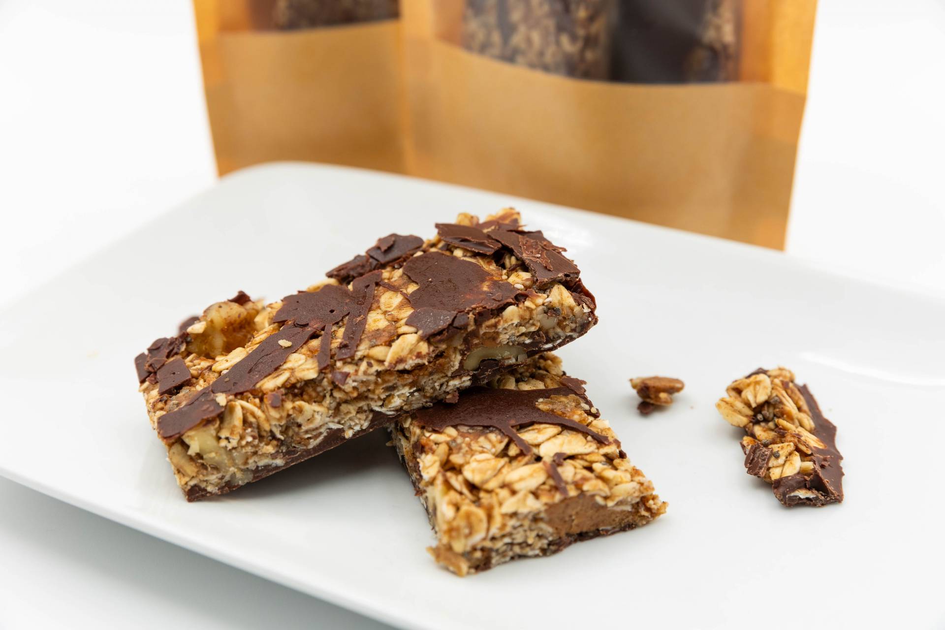 Chocolate Banana Snack Bars